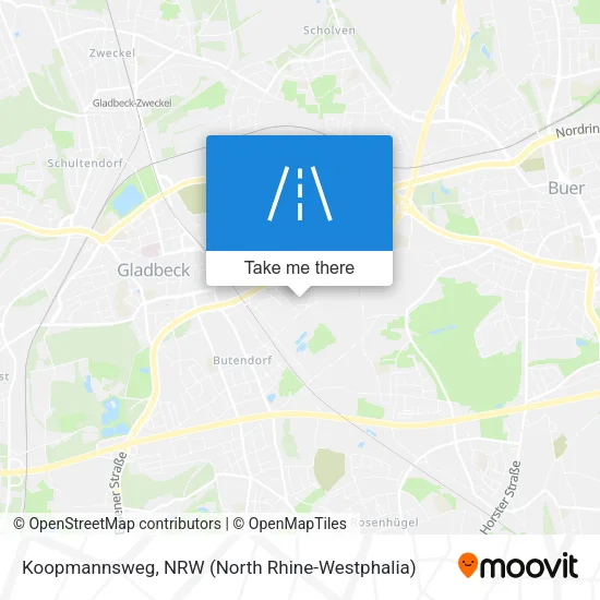 Карта Koopmannsweg