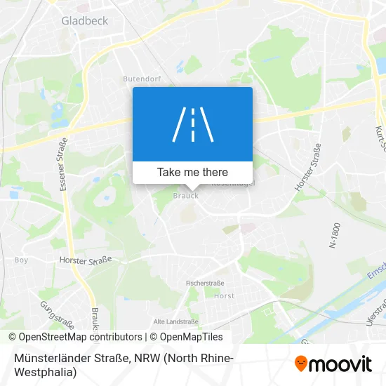 Карта Münsterländer Straße