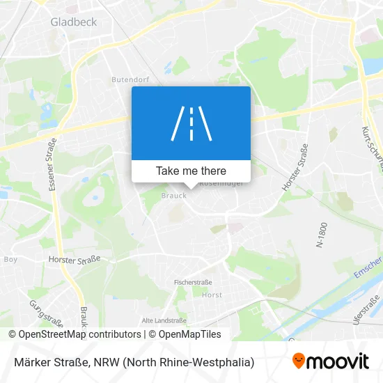 Карта Märker Straße