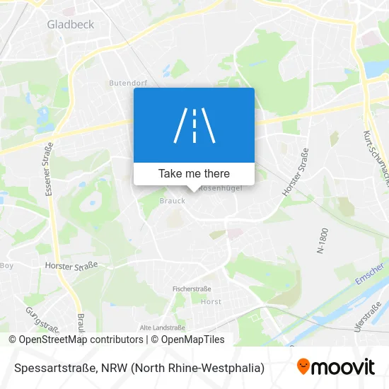 Карта Spessartstraße