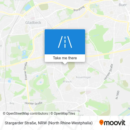 Stargarder Straße map