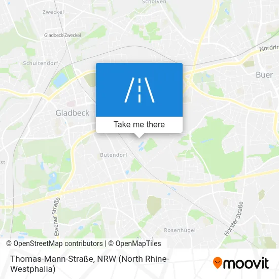 Thomas-Mann-Straße map