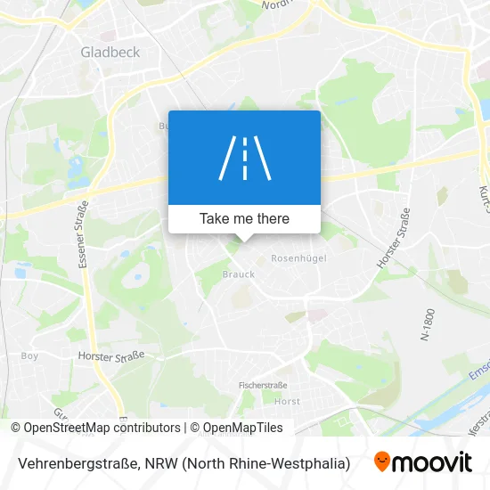 Карта Vehrenbergstraße