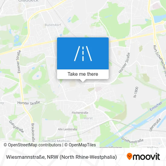 Карта Wiesmannstraße
