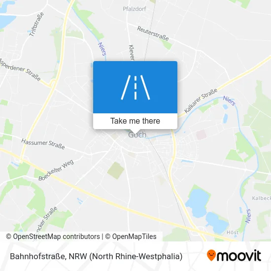 Карта Bahnhofstraße