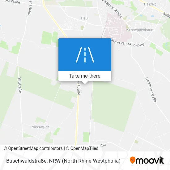 Карта Buschwaldstraße