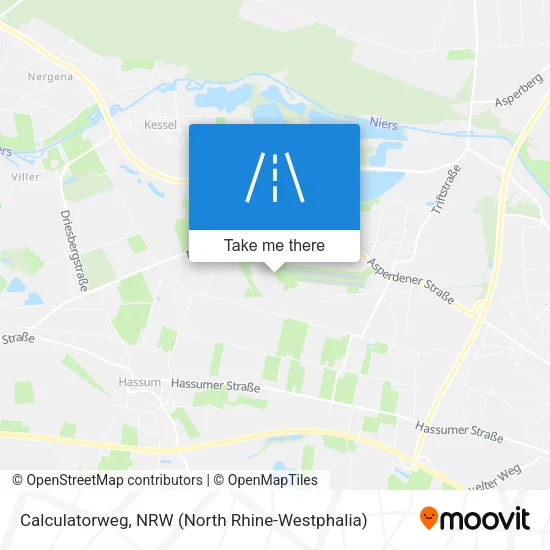 Карта Calculatorweg