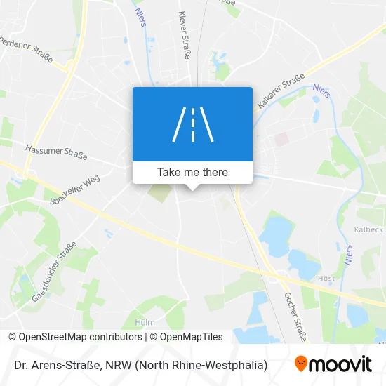 Dr. Arens-Straße map