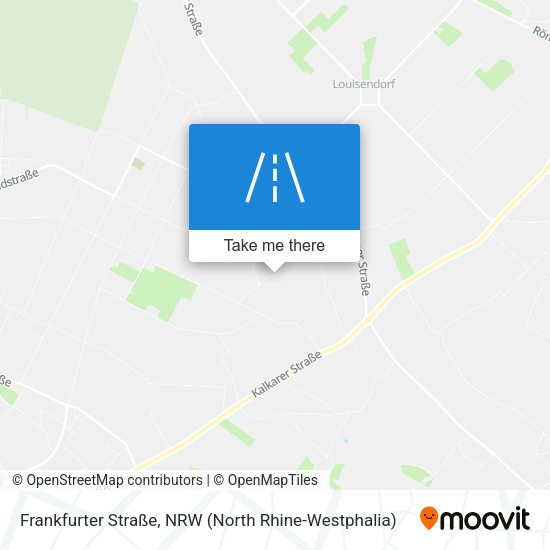 Frankfurter Straße map