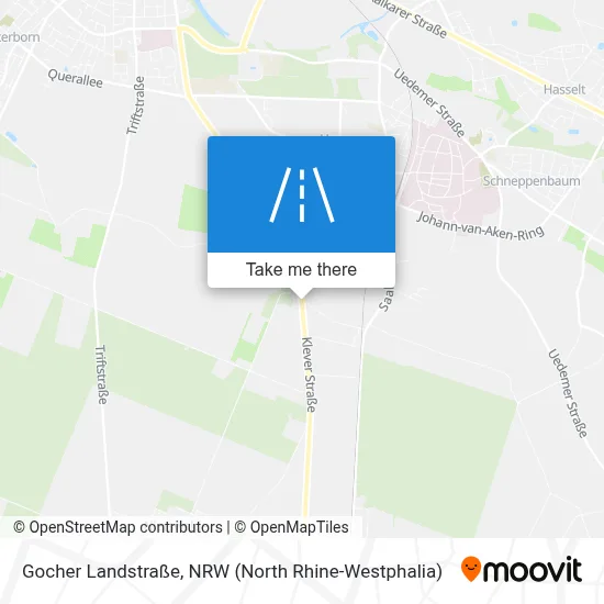 Gocher Landstraße map