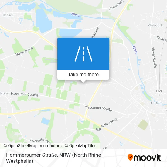 Hommersumer Straße map