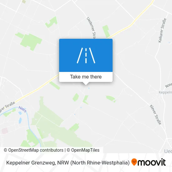 Карта Keppelner Grenzweg