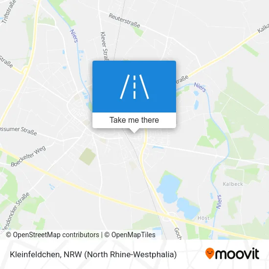 Карта Kleinfeldchen