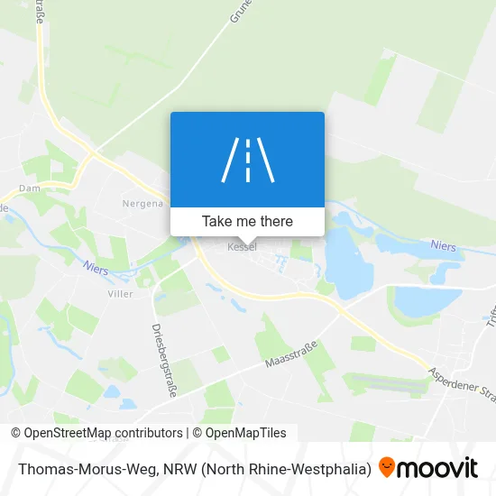 Thomas-Morus-Weg map