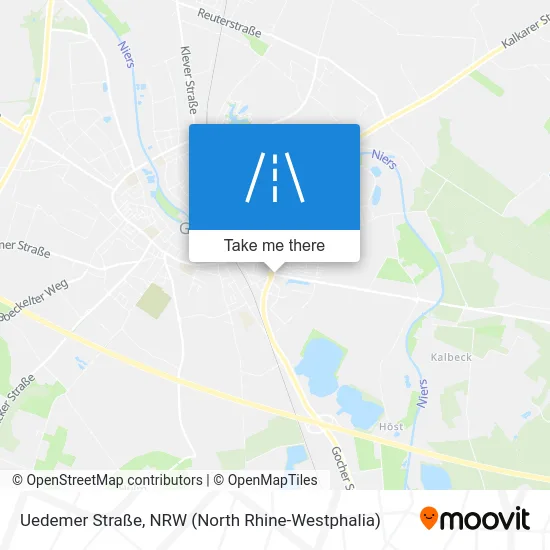 Карта Uedemer Straße