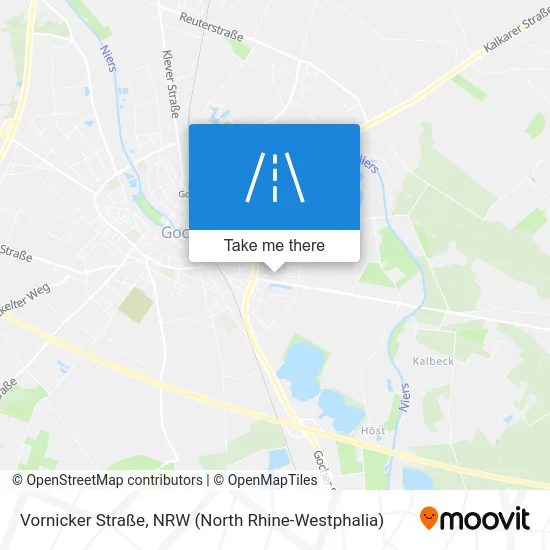 Карта Vornicker Straße