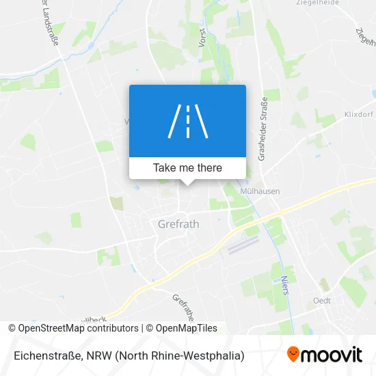 Карта Eichenstraße
