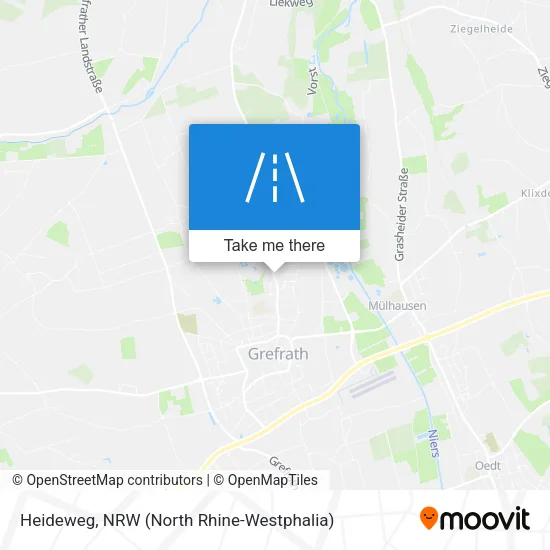 Карта Heideweg
