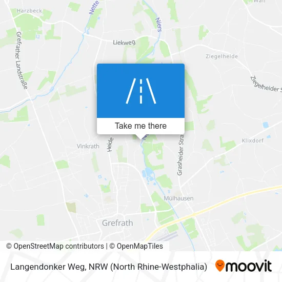 Карта Langendonker Weg