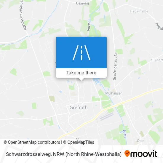 Schwarzdrosselweg map