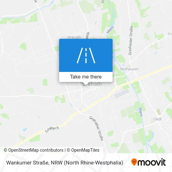 Карта Wankumer Straße