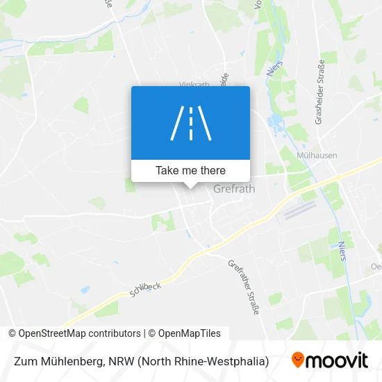 Карта Zum Mühlenberg