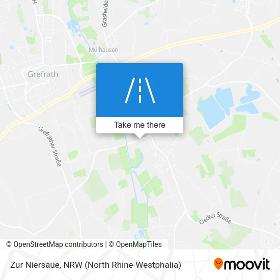 Карта Zur Niersaue