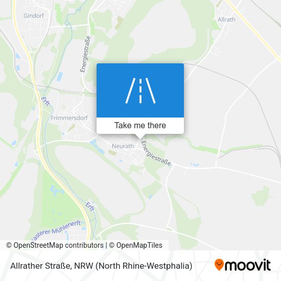 Allrather Straße map