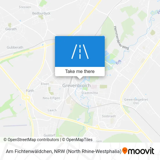 Карта Am Fichtenwäldchen