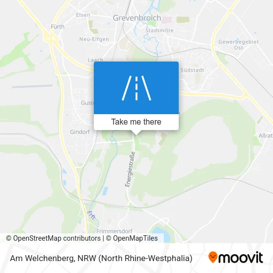 Карта Am Welchenberg