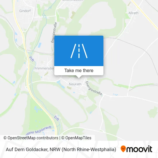 Карта Auf Dem Goldacker
