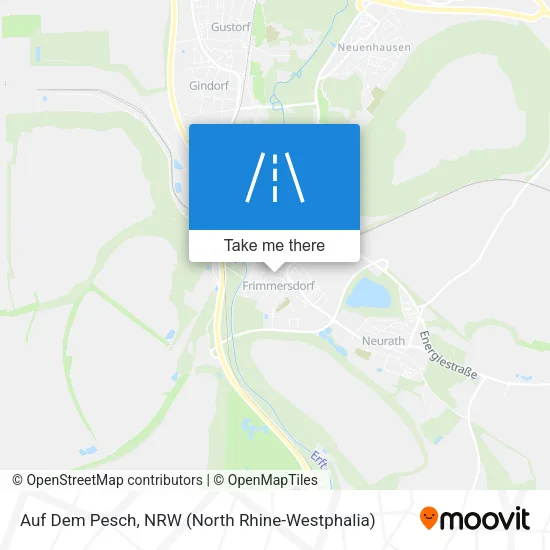 Карта Auf Dem Pesch