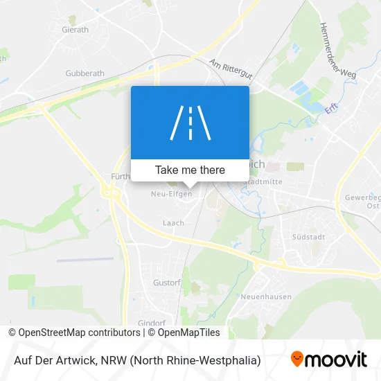 Карта Auf Der Artwick