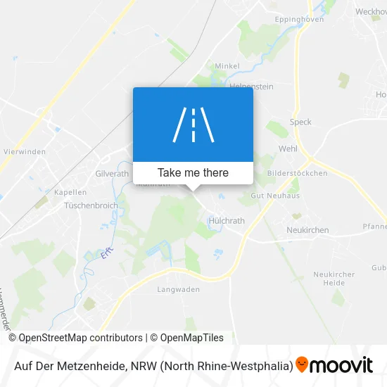 Карта Auf Der Metzenheide