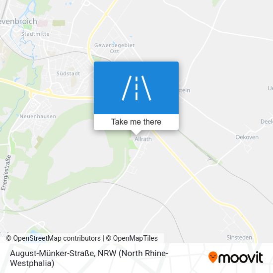 August-Münker-Straße map
