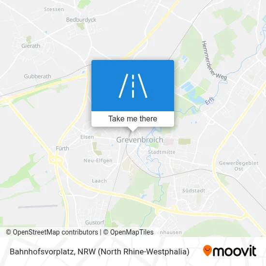 Bahnhofsvorplatz map