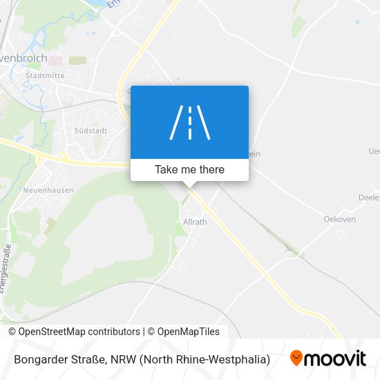 Bongarder Straße map