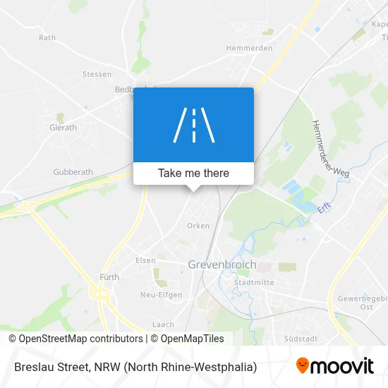 Breslauer Straße map