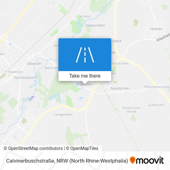 Calvinerbuschstraße map