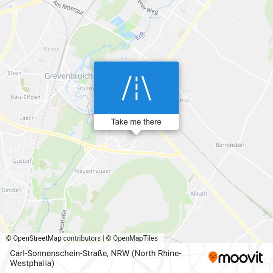 Carl-Sonnenschein-Straße map