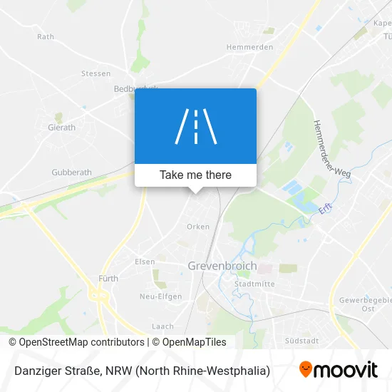 Danziger Straße map