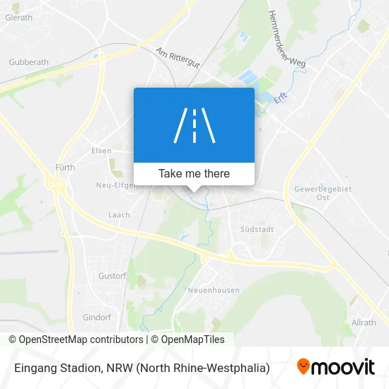 Карта Eingang Stadion