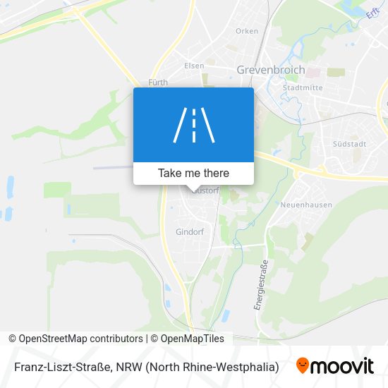 Franz-Liszt-Straße map