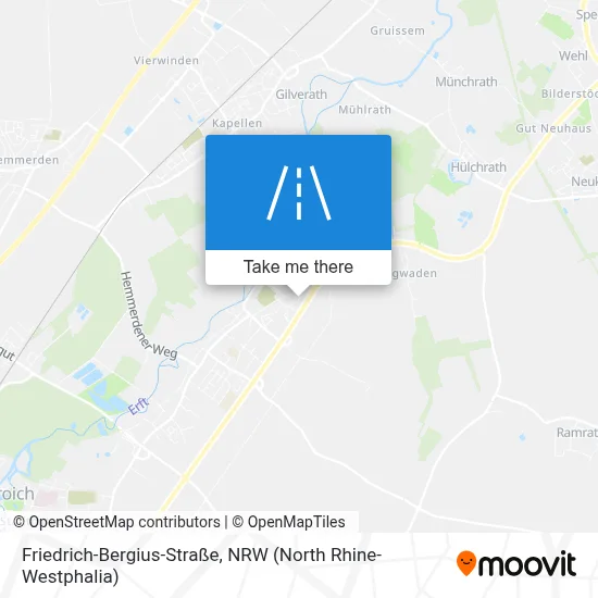 Friedrich-Bergius-Straße map