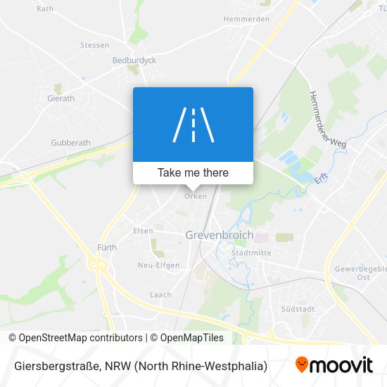 Giersbergstraße map