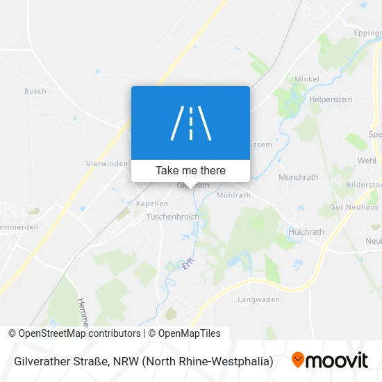 Gilverather Straße map