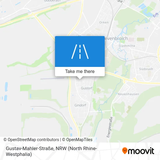 Карта Gustav-Mahler-Straße