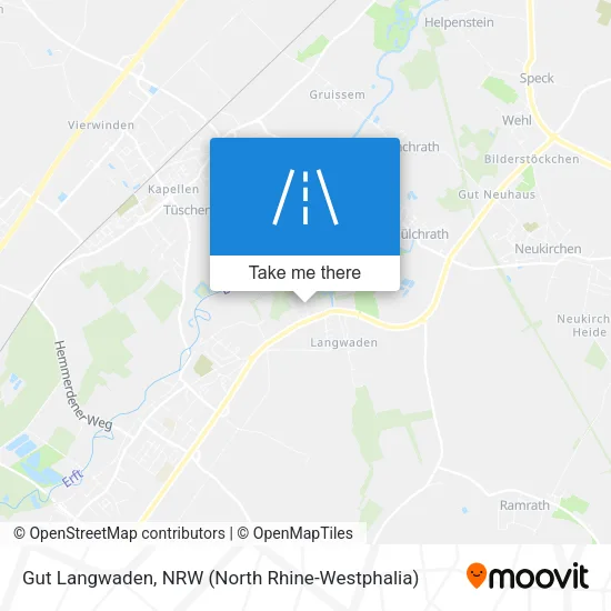 Карта Gut Langwaden
