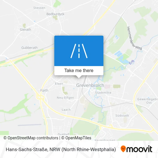 Hans-Sachs-Straße map