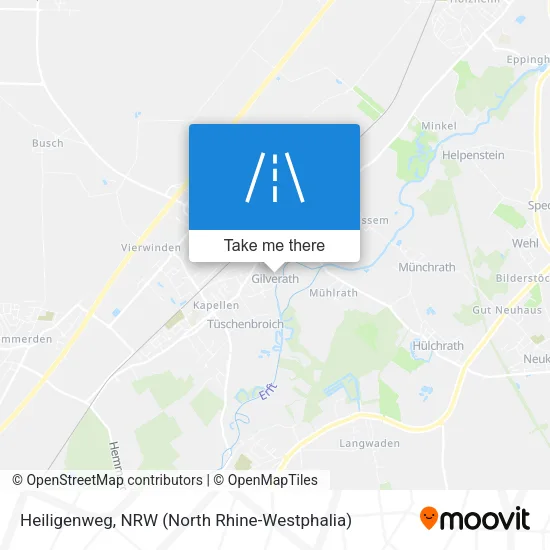 Карта Heiligenweg